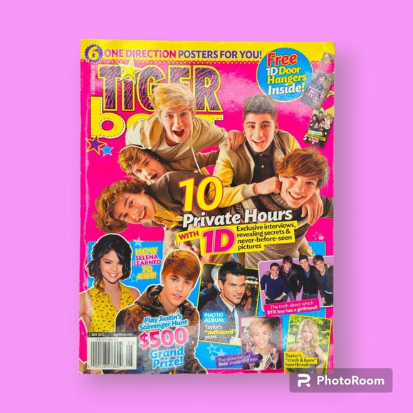 Tiger Beat Magazine May 2012 Issue One Direction - Picture 1 of 5